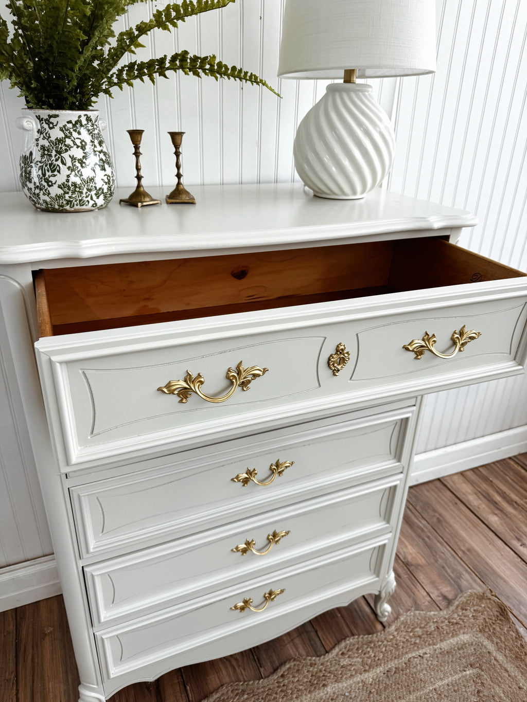 French tall dresser