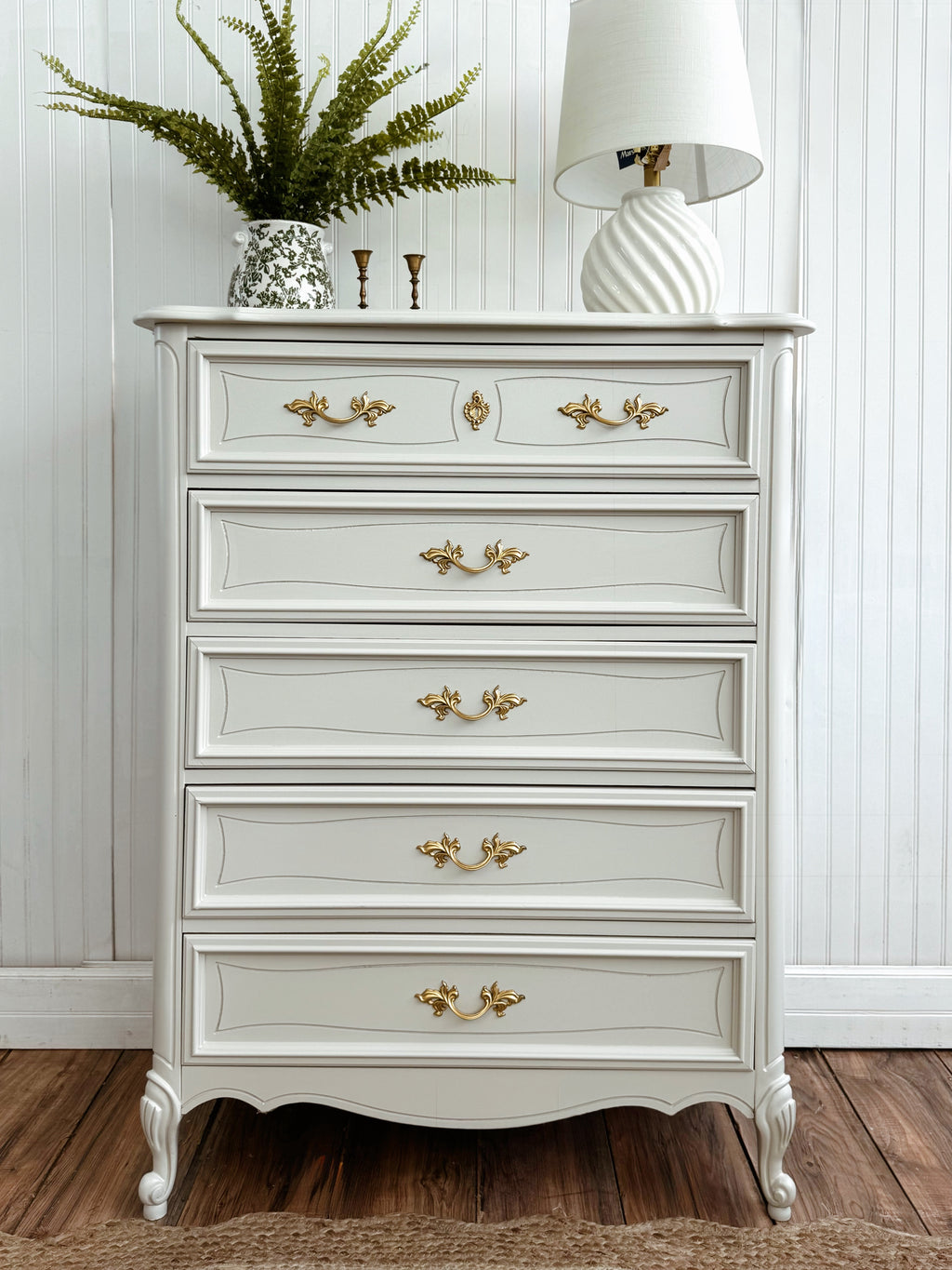 French tall dresser