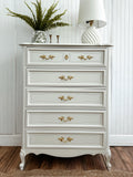 French tall dresser