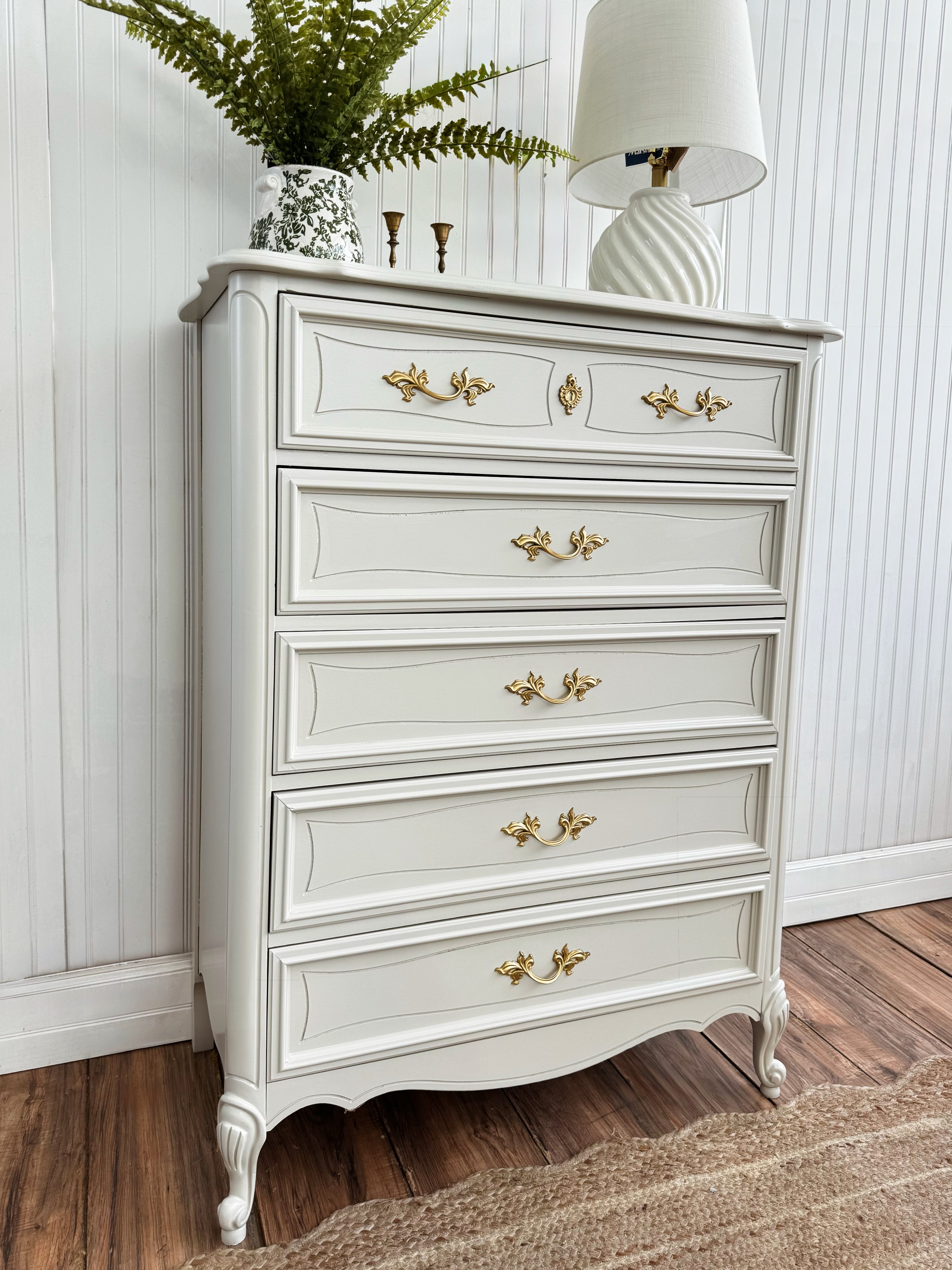 French tall dresser