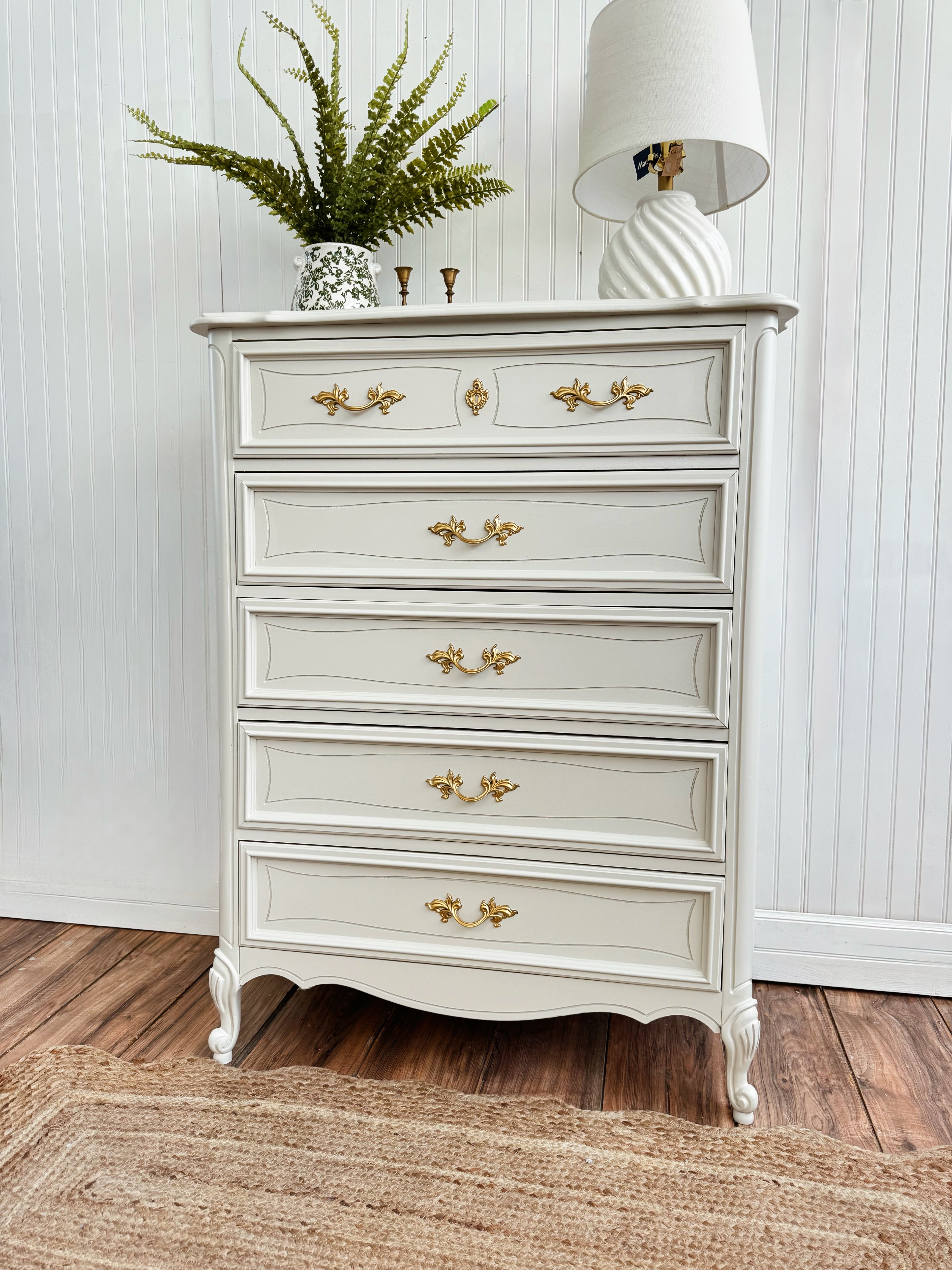 French tall dresser