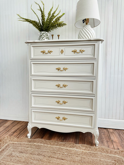French tall dresser