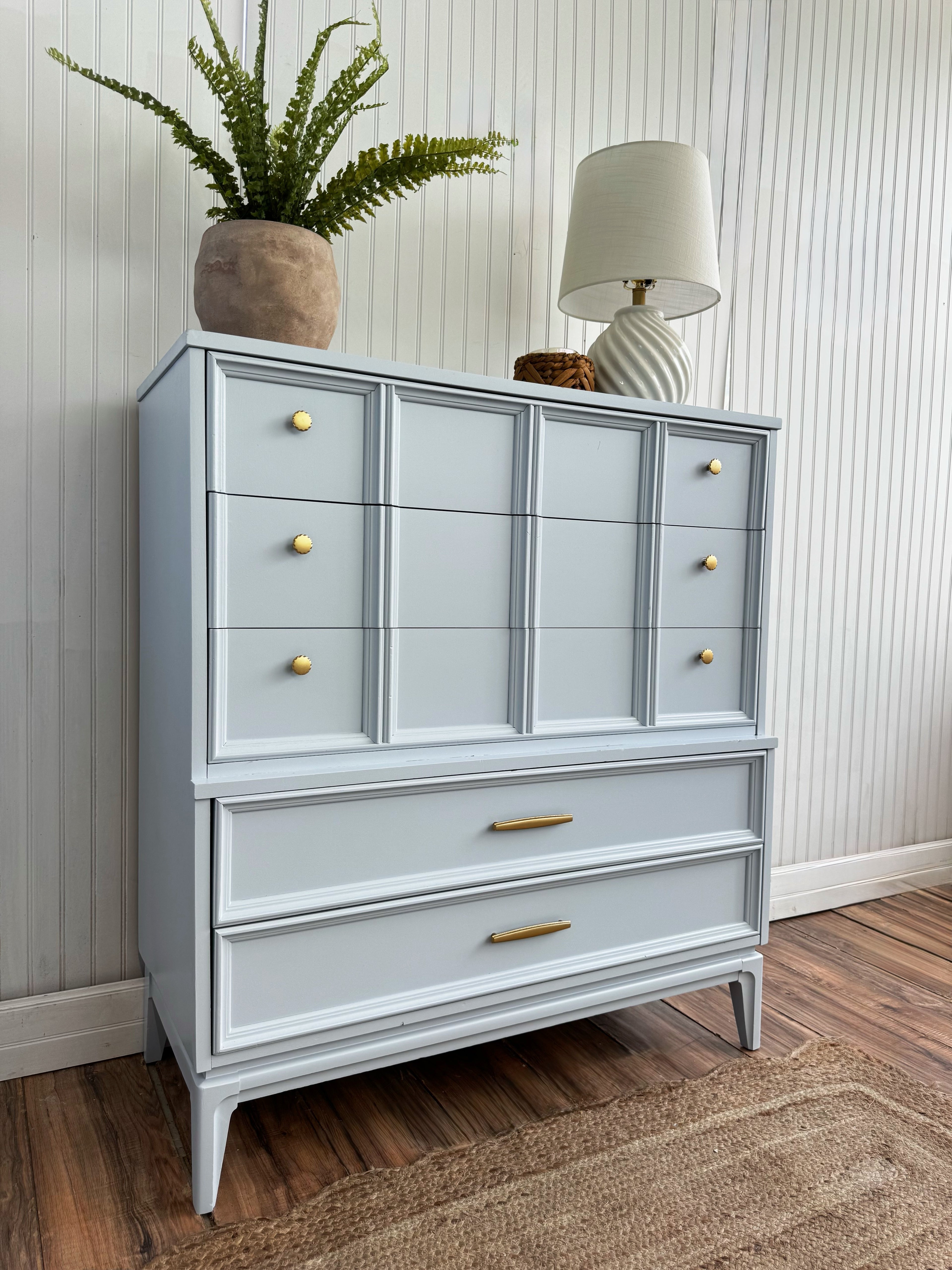Mid century tall chest