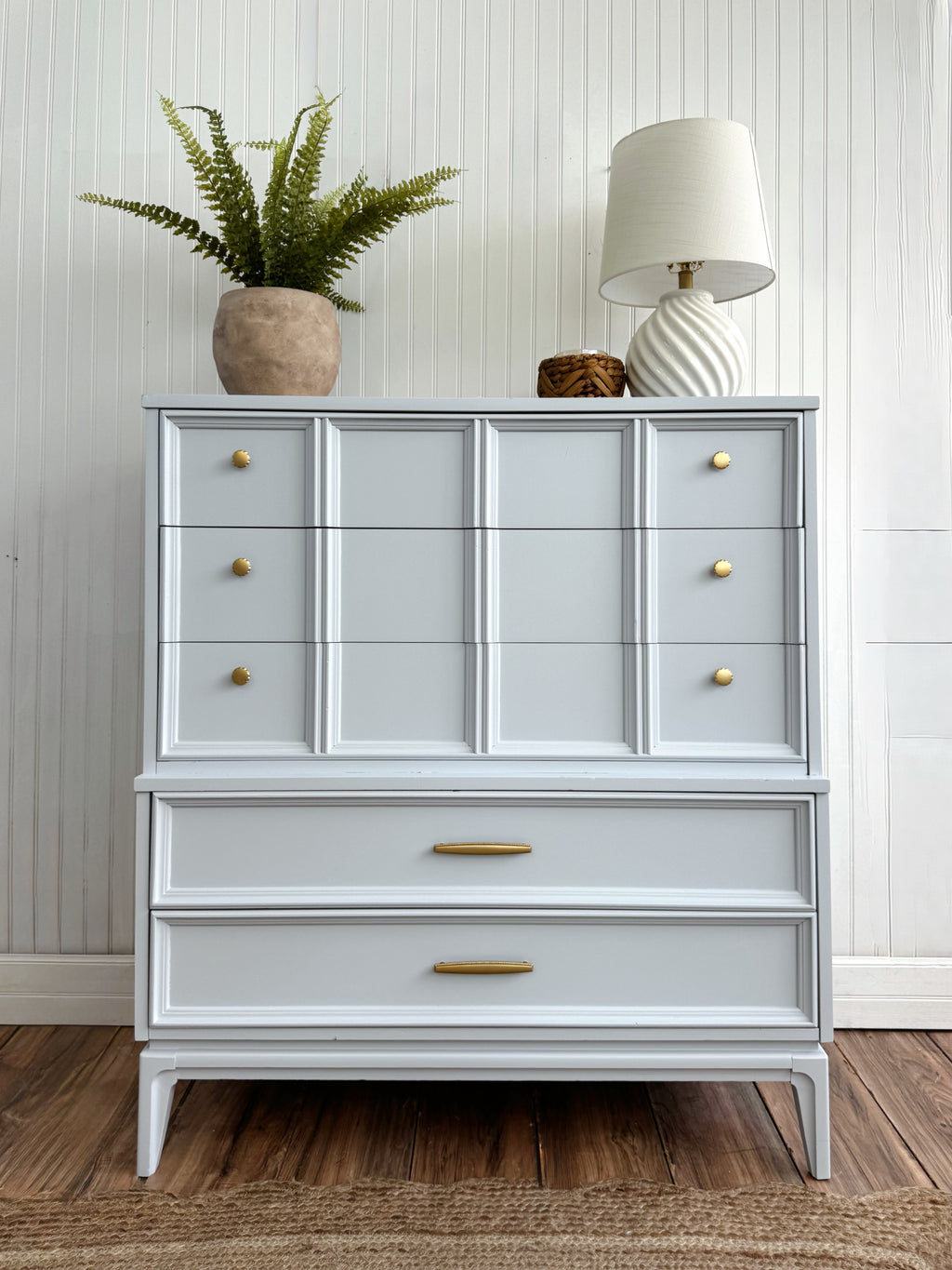 Mid century tall chest
