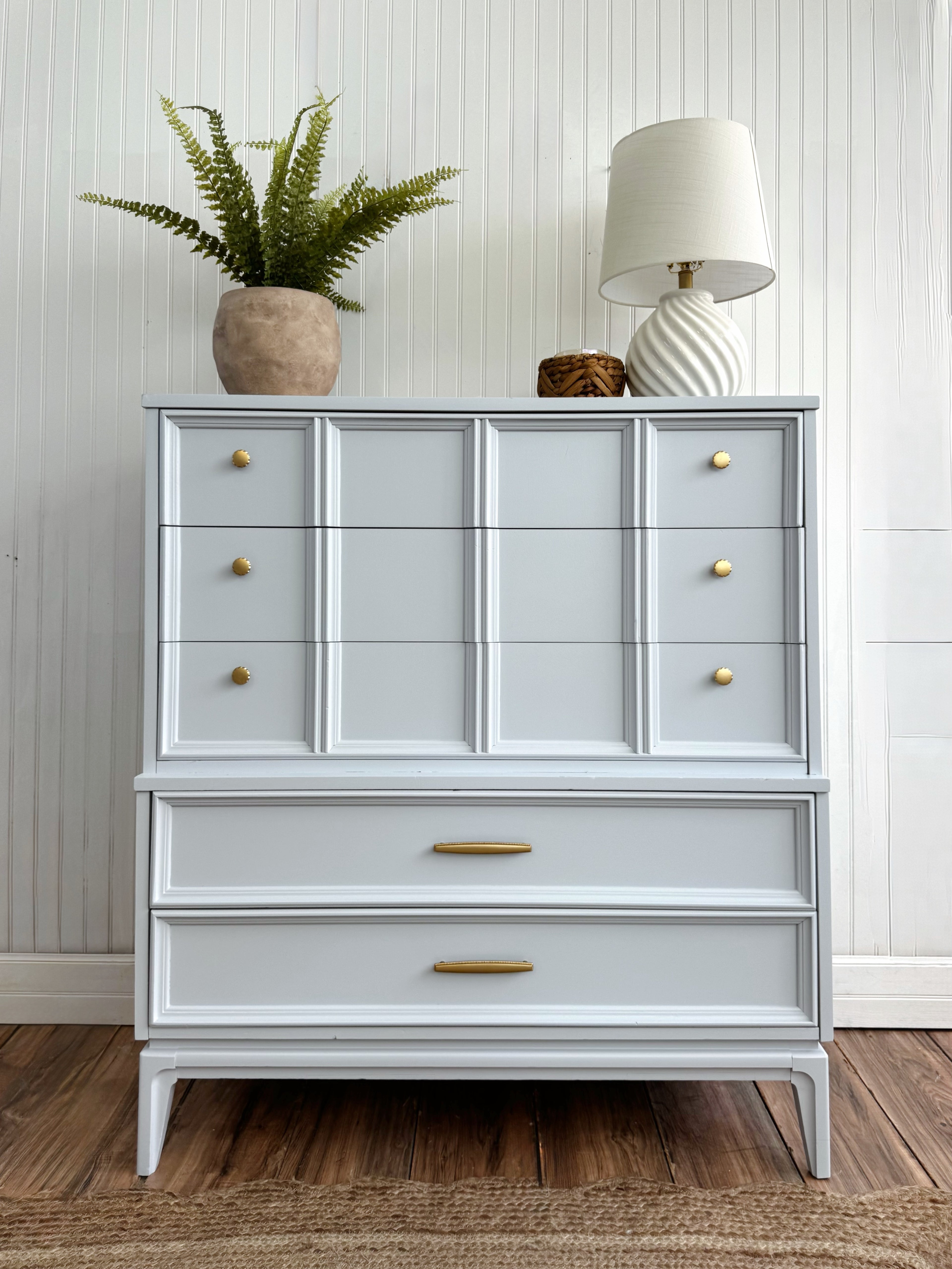 Mid century tall chest