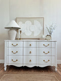 Solid wood French dresser