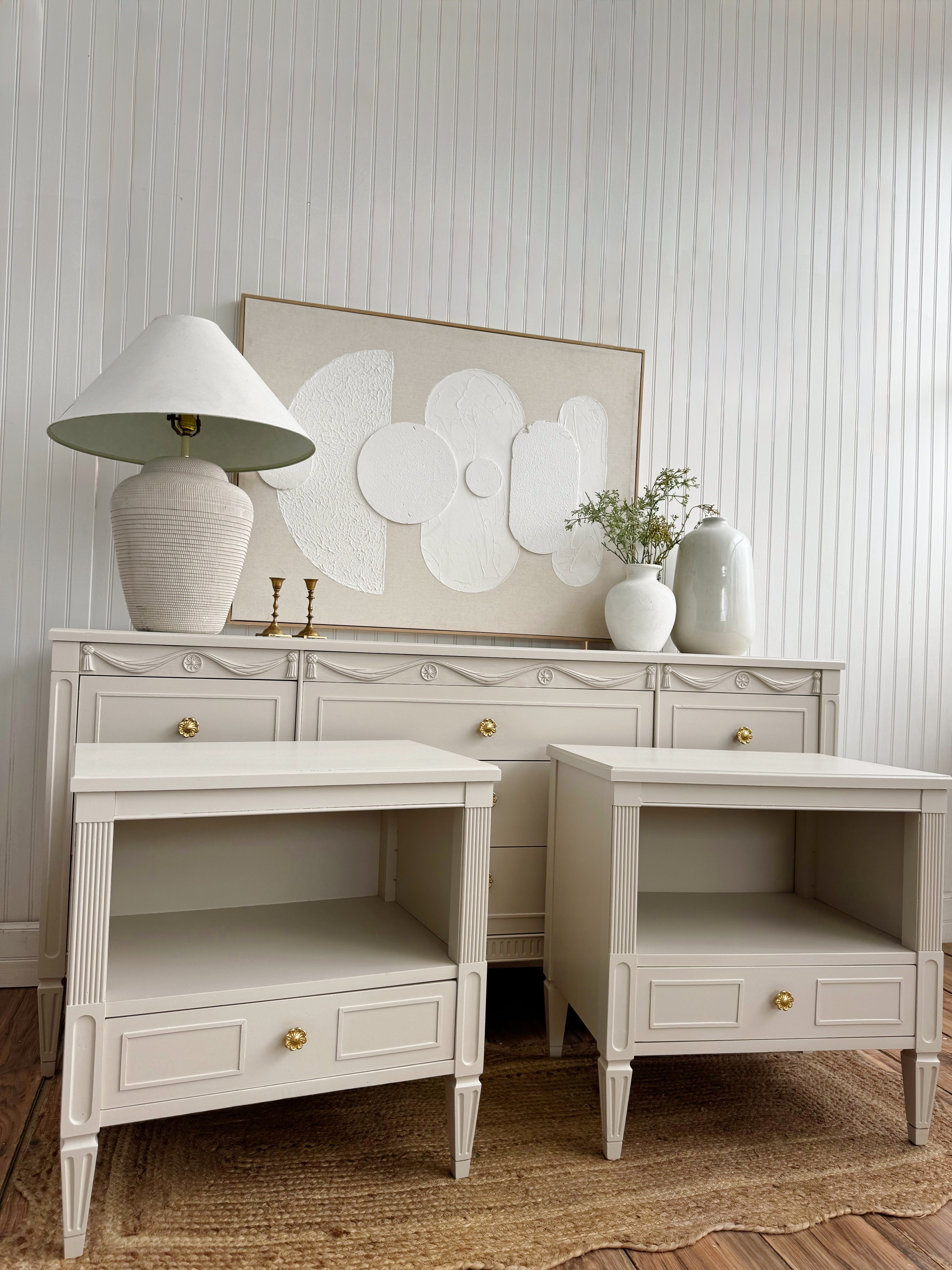 Vintage Solid wood set