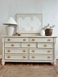 Solid wood dresser